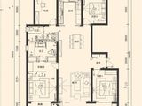 晋中万科紫郡_4室2厅2卫 建面160平米