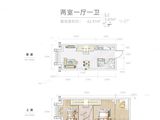 新锐中心_2室1厅1卫 建面42平米