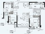 恒大国际温泉小镇_3室2厅1卫 建面108平米