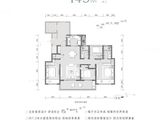 仁恒河滨花园_4室2厅2卫 建面143平米