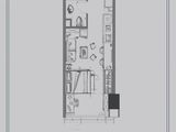 扬子江金茂悦领寓A5_1室1厅1卫 建面41平米