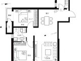 新松茂樾山三期_2室2厅1卫 建面99平米