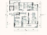 奥璟园_4室2厅2卫 建面159平米