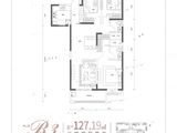 招商一江璟城_3室2厅2卫 建面127平米