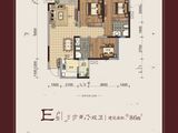 海天瑞府_3室2厅2卫 建面86平米