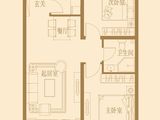 鲁商运河公馆_2室2厅1卫 建面84平米