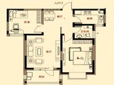 南池御都_2室2厅1卫 建面96平米