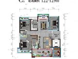 梦成东安府_4室2厅2卫 建面122平米