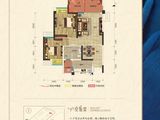 兴发孔雀公园_2室2厅1卫 建面82平米