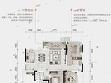 东原鸿山启城_2室2厅2卫 建面90平米