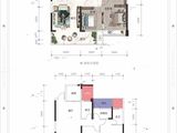 融科书香世家_3室2厅2卫 建面105平米