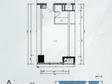 MIXC铂寓B座_MIXC铂寓户型图-43㎡ 建面43平米