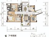 大福名城_4室2厅2卫 建面130平米