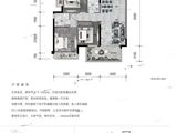 檀映滨江天境_3室2厅2卫 建面98平米