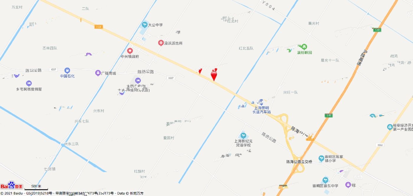 崇明区中兴镇加油站专项规划15号地块