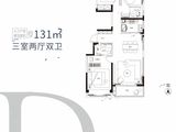 万科未来时光_3室2厅2卫 建面131平米