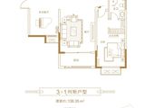 美伦橖颂_3室2厅2卫 建面138平米