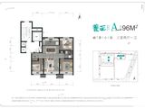 绿园区(棚户区),东至丙六街,西至公园绿地_3室2厅1卫 建面96平米