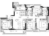 华润悦府_4室2厅2卫 建面142平米