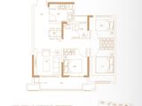 未来云辰_3室2厅1卫 建面89平米