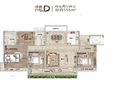 九巨龙红星7号_4室2厅2卫 建面155平米