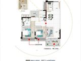 坚基风光里_3室2厅2卫 建面85平米