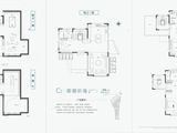 灵山湾和玺_4室3厅3卫 建面188平米