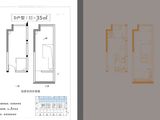 越秀天悦海湾_1室1厅1卫 建面35平米