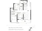 君一控股奥园翡翠云城_3室2厅2卫 建面118平米