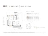 幸福时代大家_3室2厅2卫 建面112平米