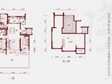 锦溢净月辰院_3室2厅2卫 建面234平米