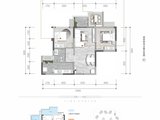 环天时代中心_3室2厅1卫 建面68平米